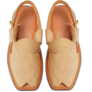 Suede Traditional Camel Chappal