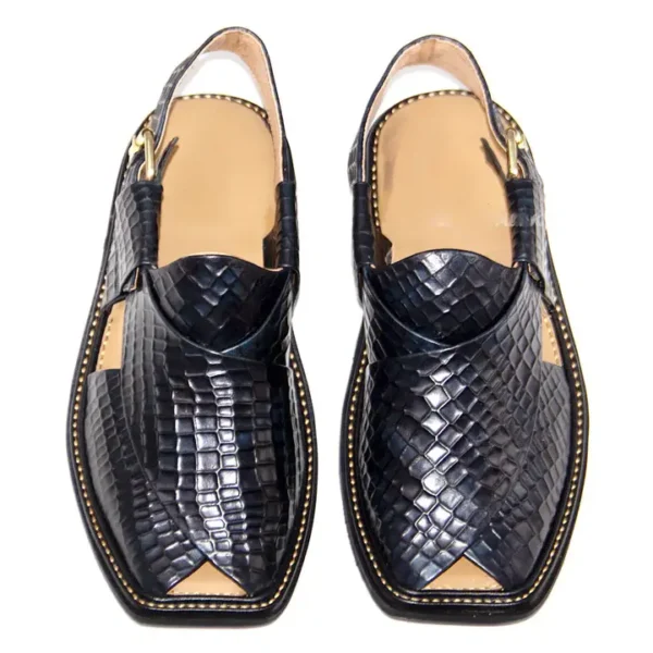 Premium Quality Handmade Charsadda Peshawari Chappal - Image 2