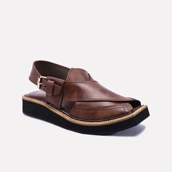 Brown Kaptaan Peshawari Sandal