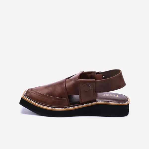 Brown Kaptaan Peshawari Sandal - Image 2