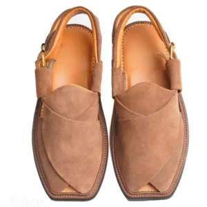 Suede Traditional Brown Chappal
